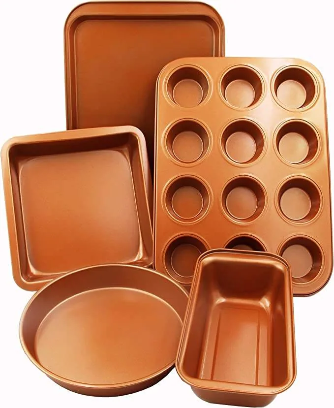 Copper Baking Mold Set