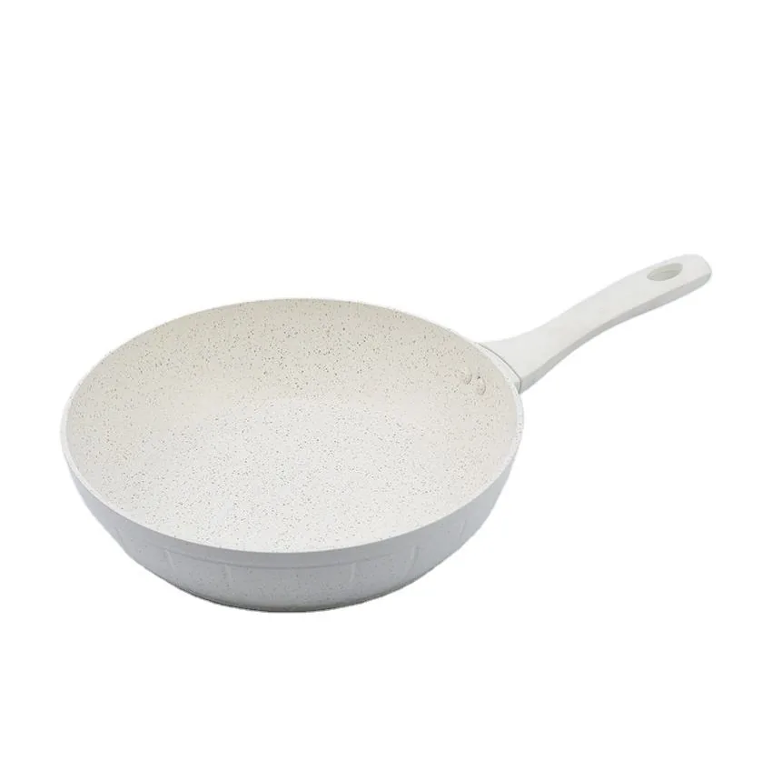 White Non-Stick Frying Pan
