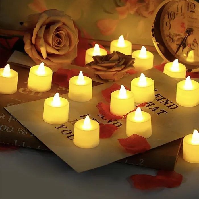 Rose Aroma Candle Set