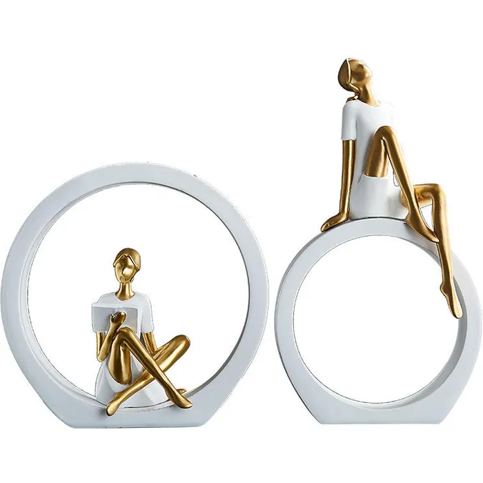 Golden Ring Figurine