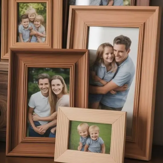 Wooden Photo Frame Set