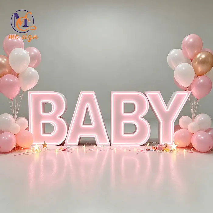 BABY LED Letter Light