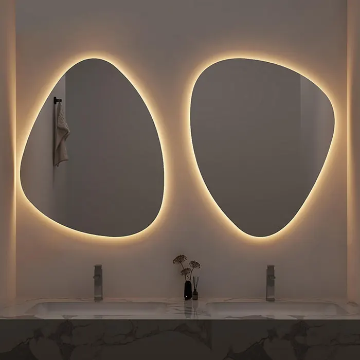 Oval LED Bathroom Mirror