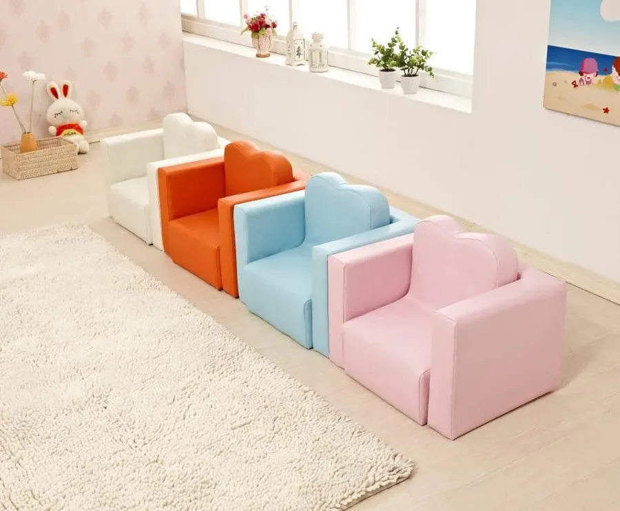 Kids Cloud Back Sofa