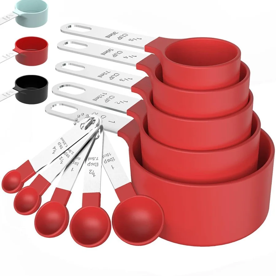 Silicone Measuring Cup and Spoon Set