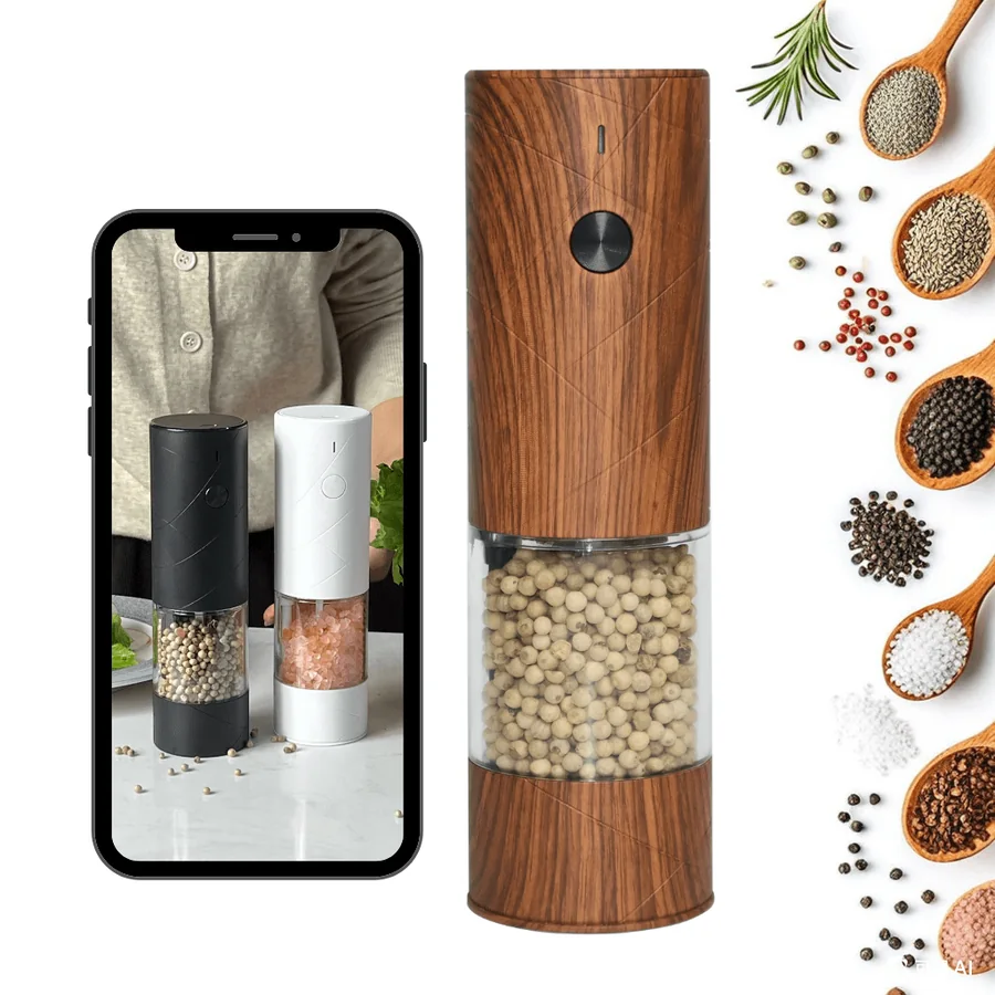 Wooden Pepper Grinder