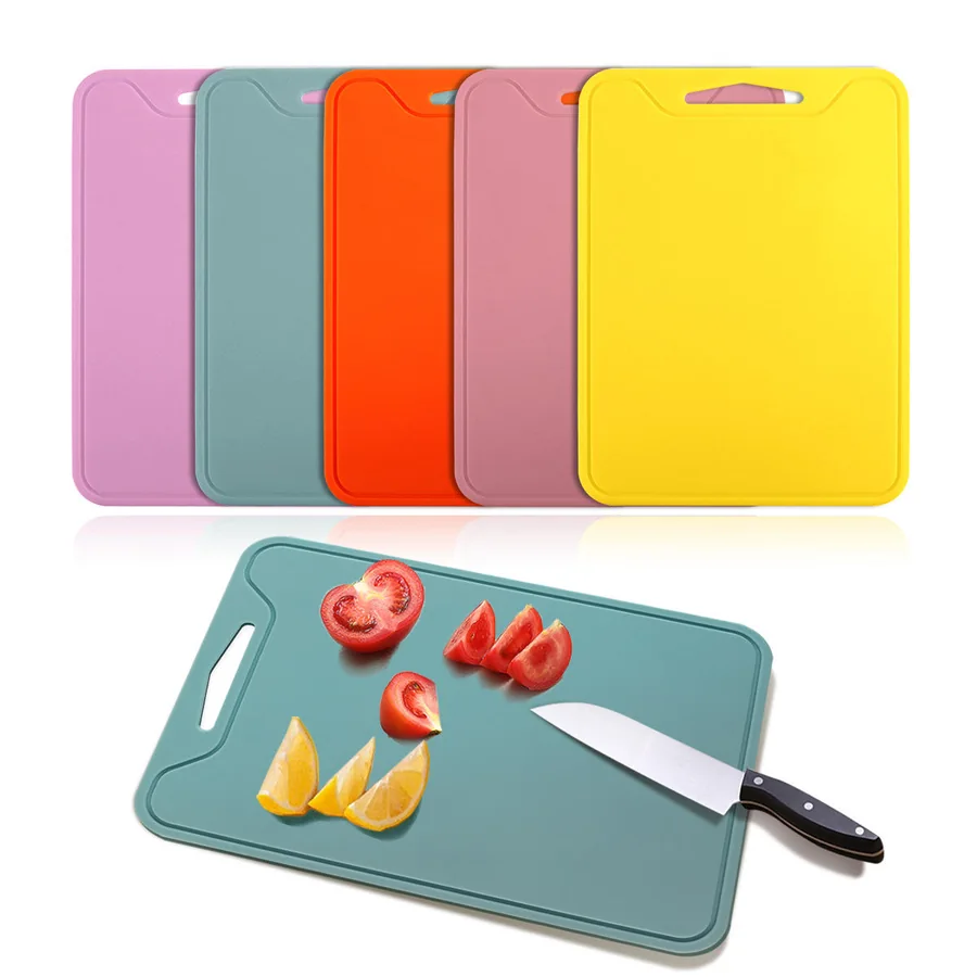 Colorful Plastic Cutting Board Set