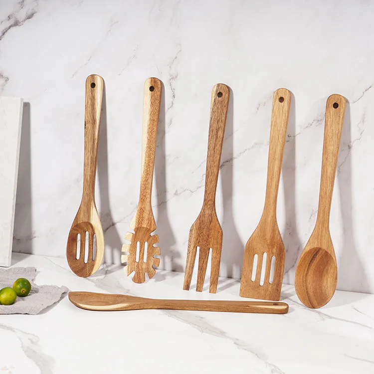 Wooden Kitchen Utensil Set