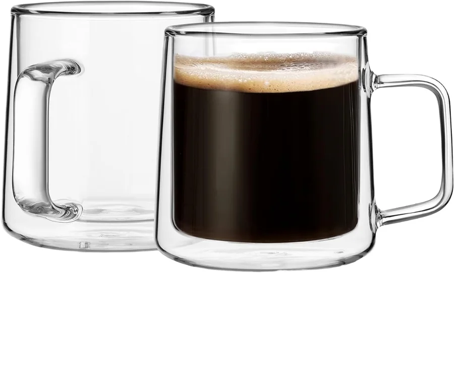Double Wall Glass Coffee Cup
