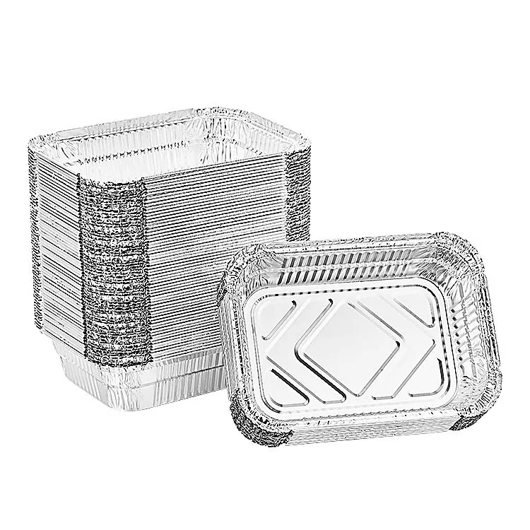 Stackable Aluminum Foil Food Trays
