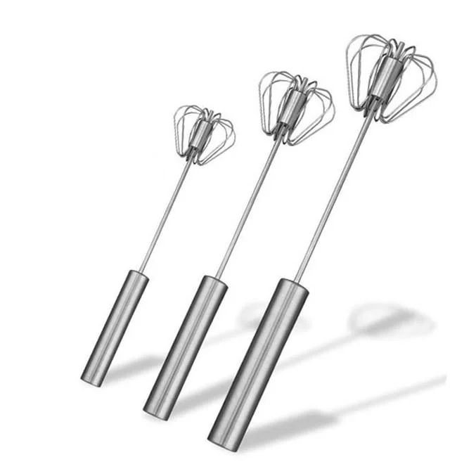 Multi-Size Stainless Steel Whisk Set