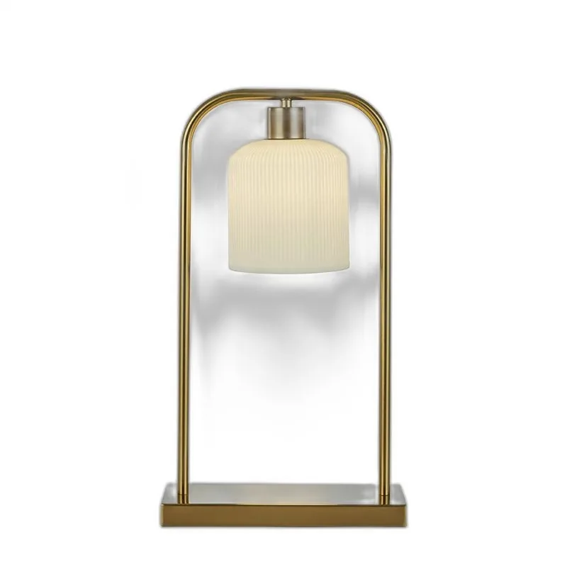 Gold Arch Frame Desk Lamp