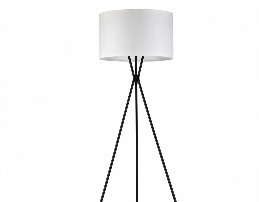 White Tripod Floor Lamp