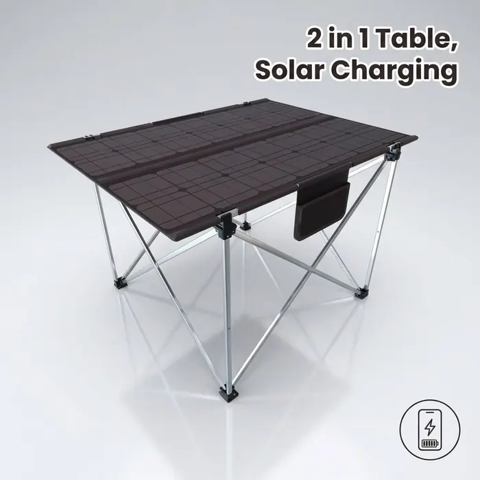 Solar Folding Table