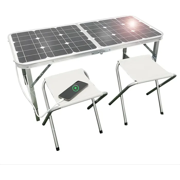 Solar Table and Chairs Set
