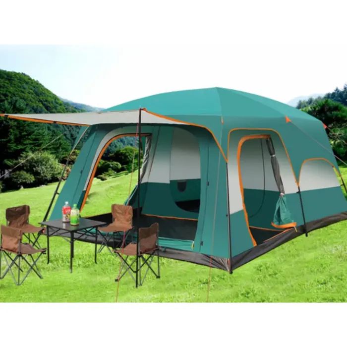 Camping Tent with Awning