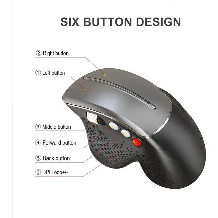 Six-Button Gaming Mouse