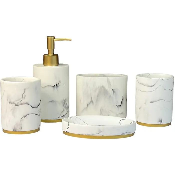 Marble Bathroom Set