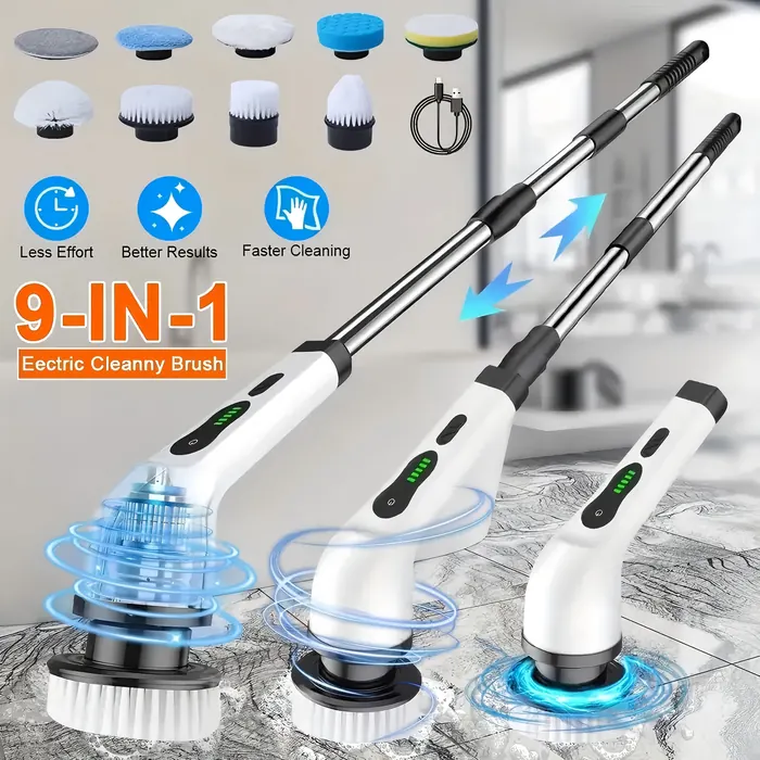 9-in-1 Electric Cleaning Brush
