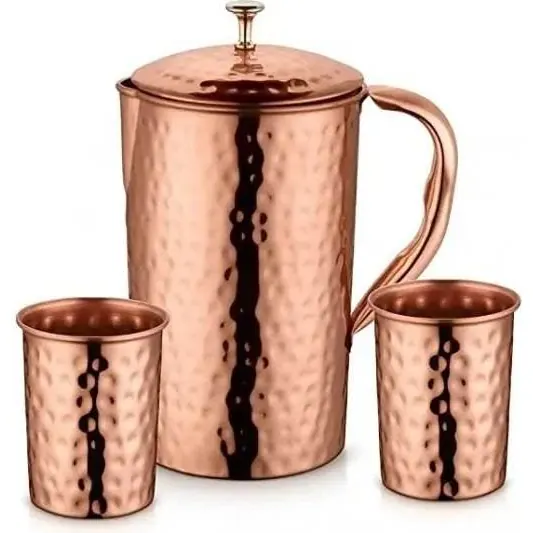 Copper Kettle and Cups