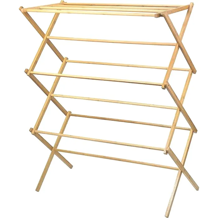 Wooden Folding Drying Rack
