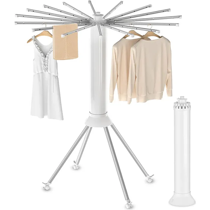 Rotating Floor Drying Rack