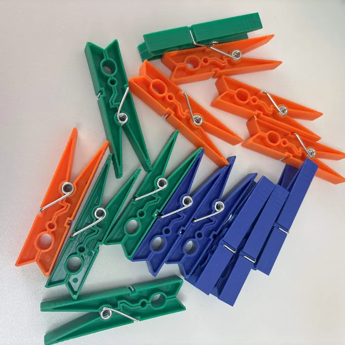 Colorful Clothespins