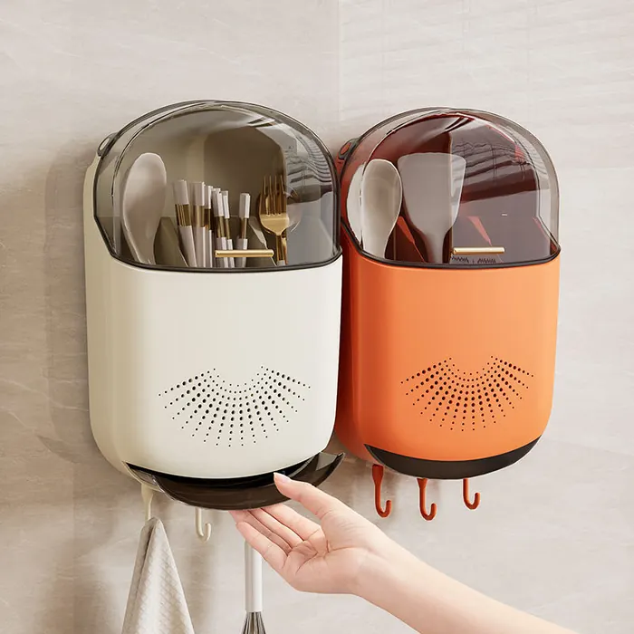 Wall-Mounted Dish Rack
