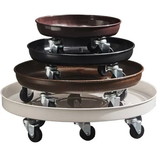 Pot Rack with Wheels