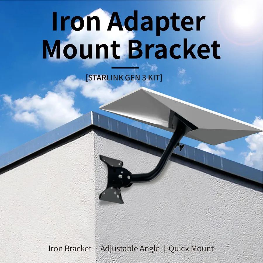 Iron Adapter Mount Bracket