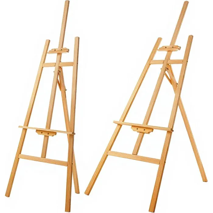 Solid Wood Tripod Sketch Easel