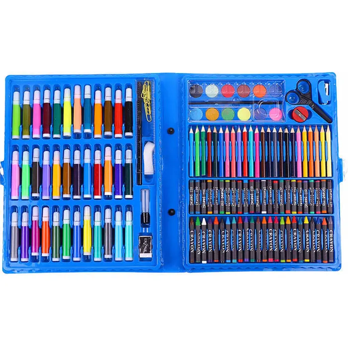Kids Painting Stationery Set (Blue Box)