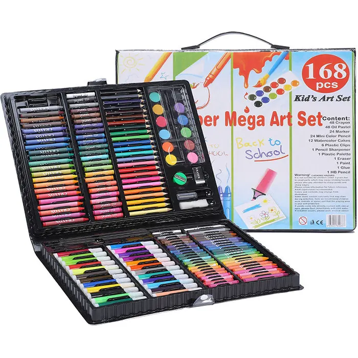 168-Piece Kids Art Set