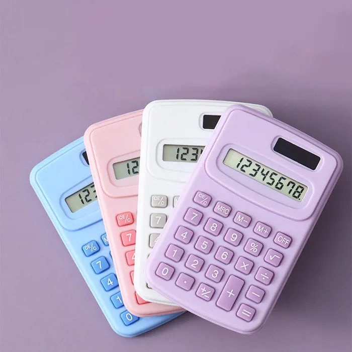 Macaron Portable Calculators (4 Styles)