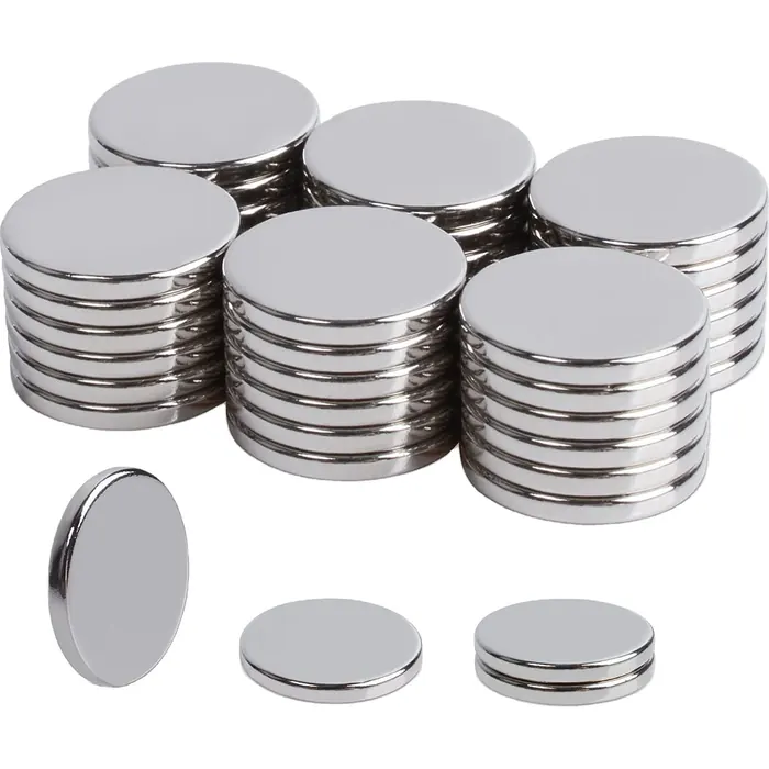Round Metal Strong Magnets