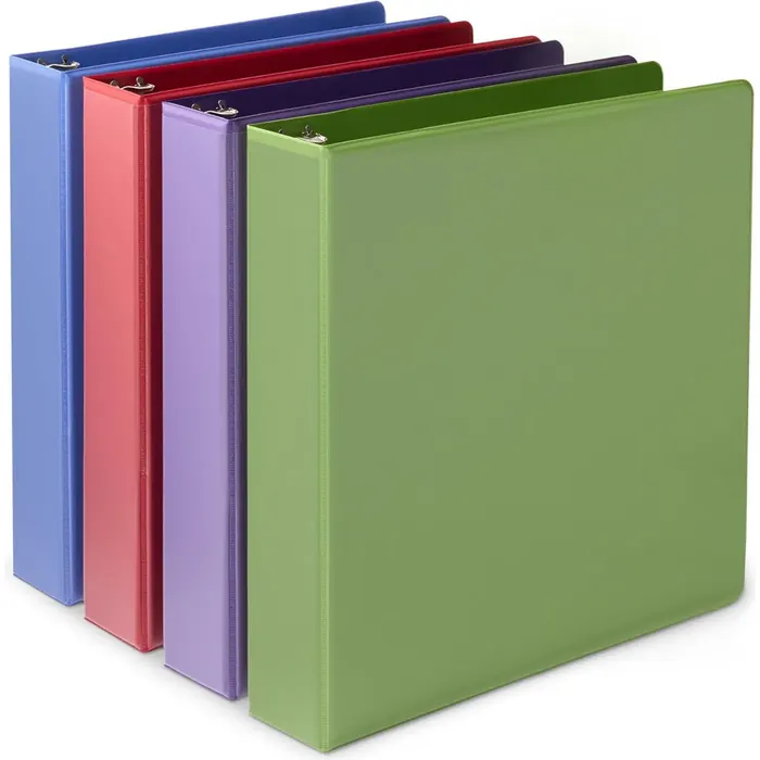 3-Ring Binder Folder (4 Colors)