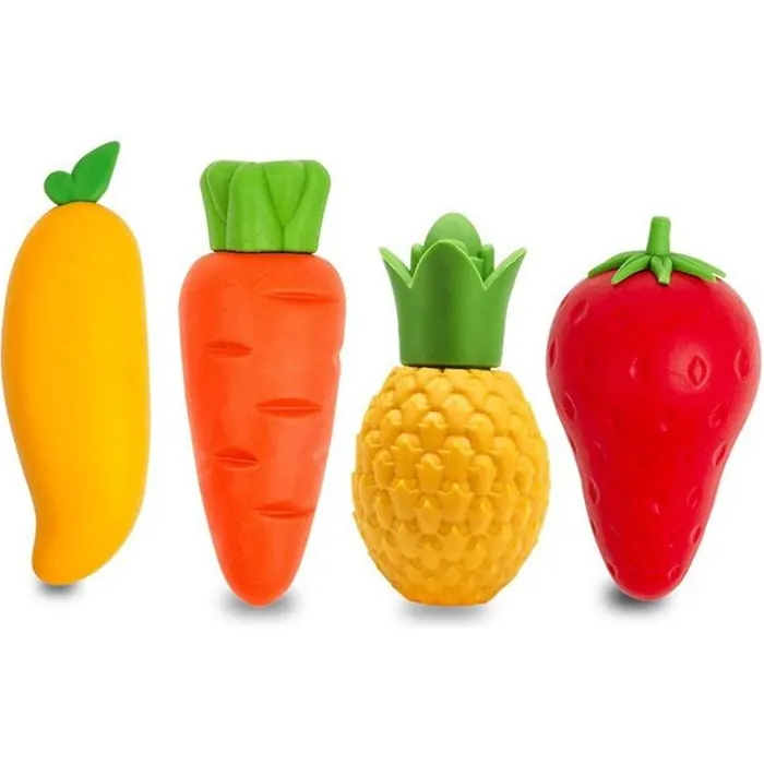 Fruit & Veggie Stress Relief Toys (4 Pcs)