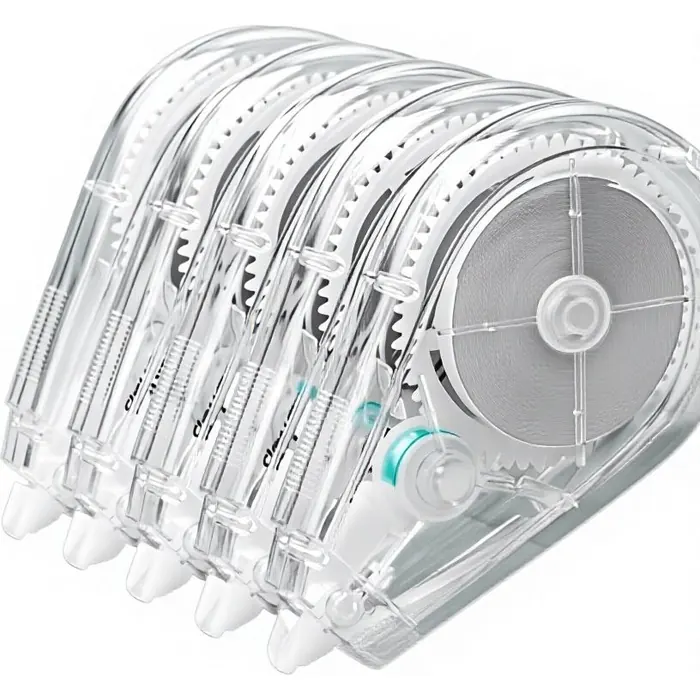 Transparent Correction Tape (5 Pieces)