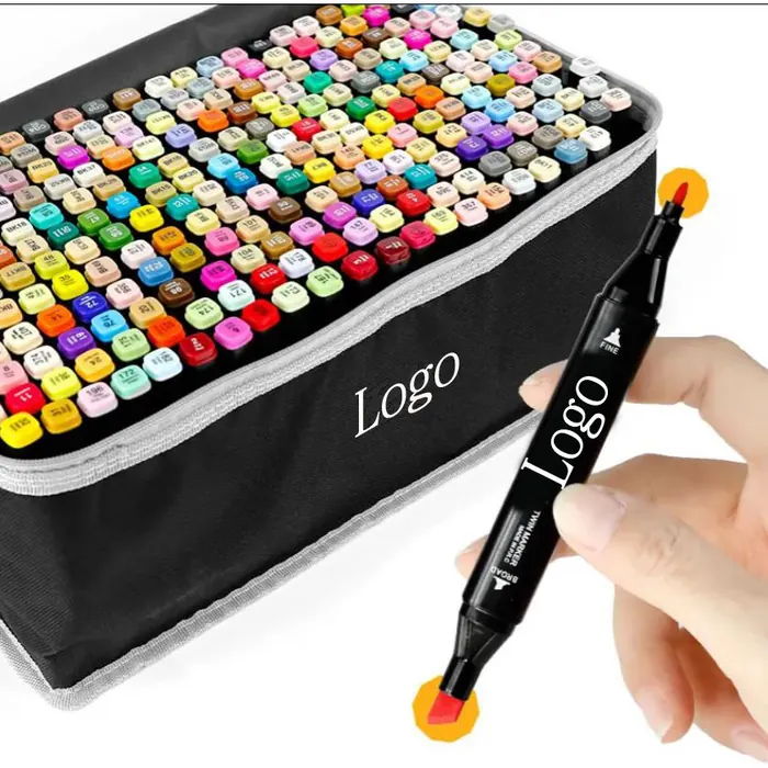 Double-Headed Marker Pen Set
