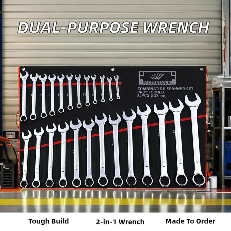 Dual-Purpose Wrench Set